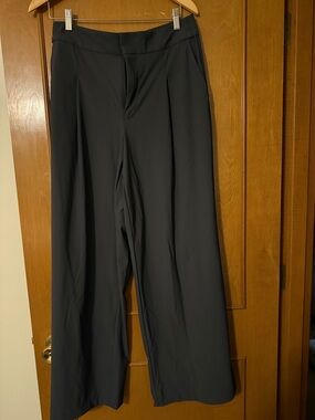 Athleta Wide-Leg Dress Pants - Black